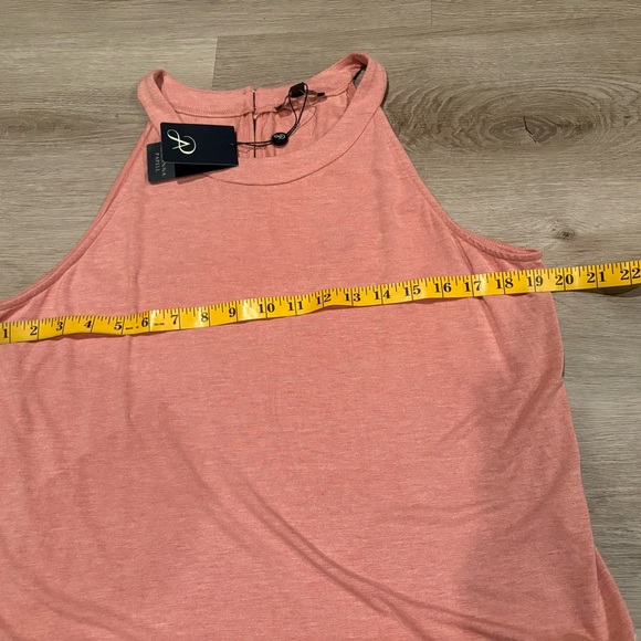 Adrianna Papell Embroidered Halter Top - Picture 8 of 9